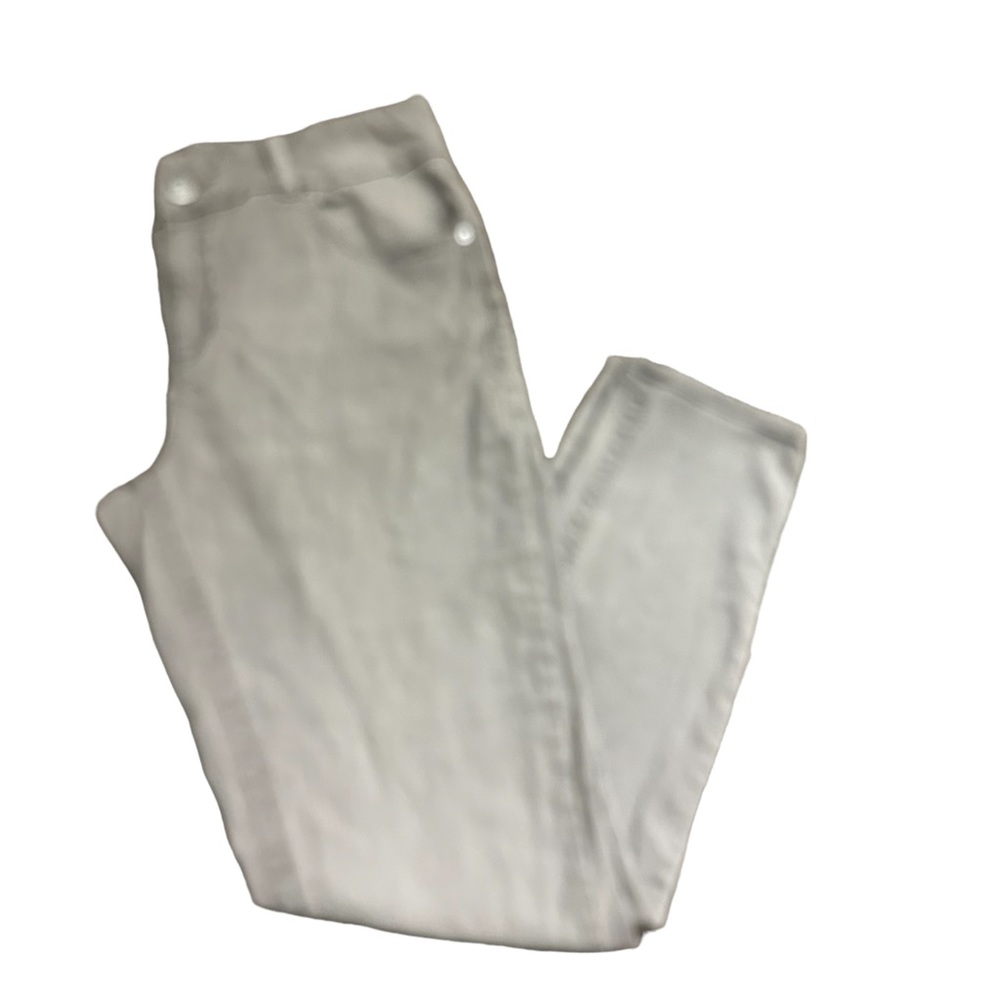 Seven7 Womens Mid Rise Skinny tummyless Jeans Light grey Size 12 !!